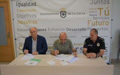 CONVENIO DE COLABORACIÓN ENTRE EL AYUNTAMIENTO DE LA ZARZA Y EL COLEGIO OFICIAL DE VETERINARIOS DE BADAJOZ.
