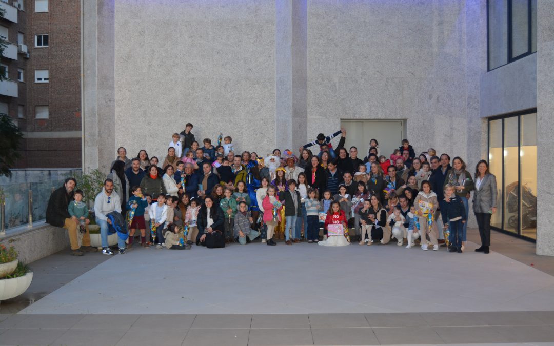 Los Reyes Magos llenan de magia el Colegio Oficial de Veterinarios de Badajoz