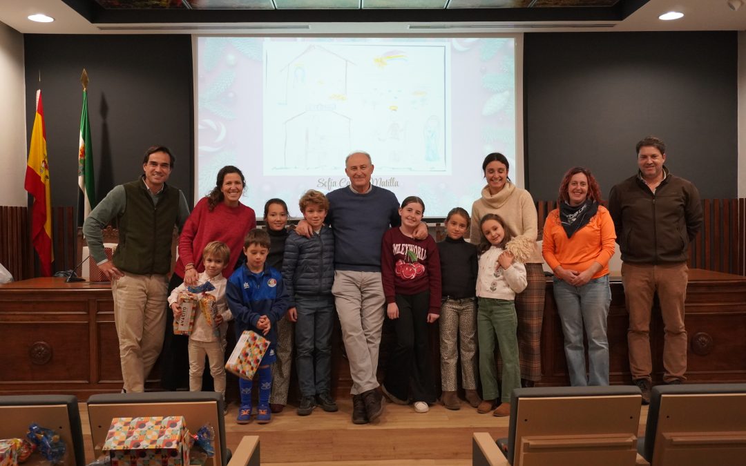 Entrega de premios del Concurso de Christmas del Colegio Oficial de Veterinarios de Badajoz